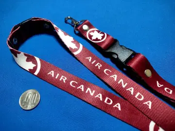 [일본 미입고] 에어캐나다 항공 넥스트랩 크림슨