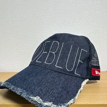 블루블루 데님 캡