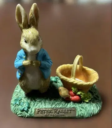 피터 래빗 피규어 약 10cm 바스켓 포함