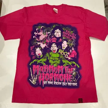 맥시멈 더 호르몬 T셔츠 M 핑크
