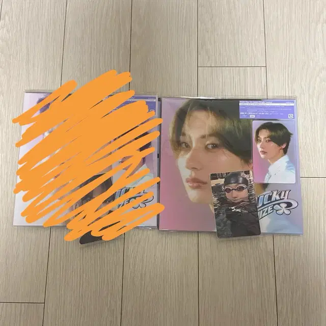 라이즈 럭키 앨범 유니버셜 한정반 단순 개봉(풀셋)