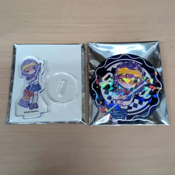 지나 그노시아 우주선 다이너 그래프 아트 아크릴 스탠드 홀로그램 캔 배지