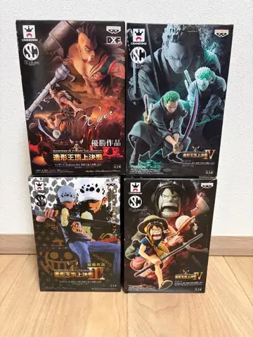 원피스 SCultures 조형왕 정상결전 피규어