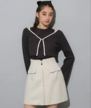 [ COCO DEAL ] 니트 가디건 앙상블 M