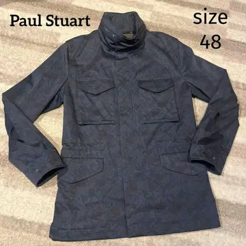 [ 새상품급 ] Paul Stuart 집업 필드 자켓 네이비