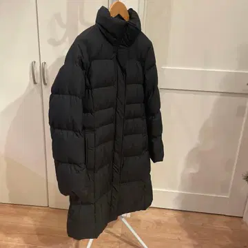 UNIQLO 블랙 롱 다운 자켓 M 새상품급