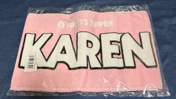 FRUITS ZIPPER 마츠모토 카렌 최애 어필 타월 ver.2