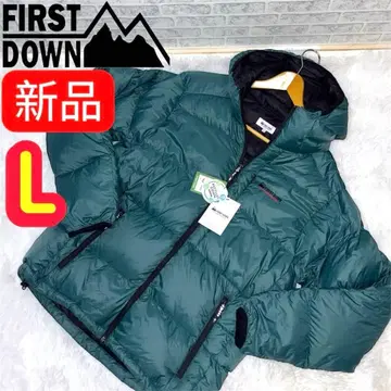 새상품 퍼스트 다운 퍼스트 다운 다운 자켓 그린 L