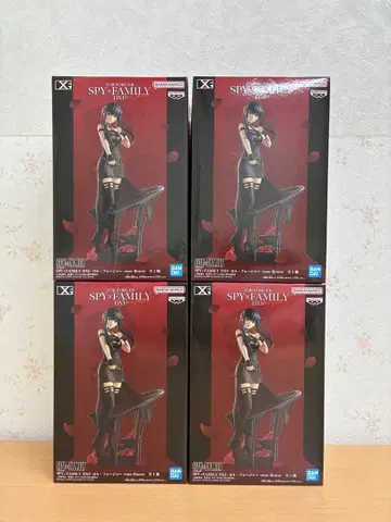 SPY x FAMILY DXF 요르 포저 피규어 4세트