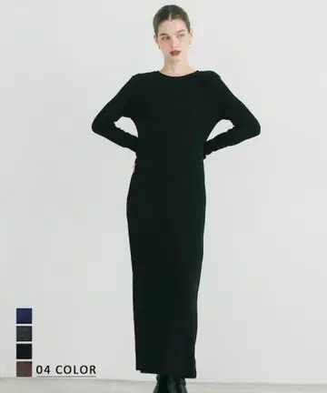 BASEMENT online 맥시 원피스 속기모 MIYU 디자인