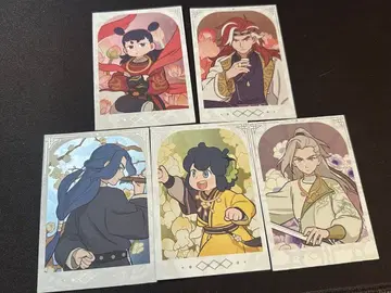 [ 즉시 구매 가능 ] 라샤오헤이 전기 포토 카드 엽서 5장 세트