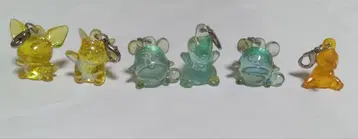 와니노코 오로라 클리어 참 포켓몬 피카츄 피츄 마릴