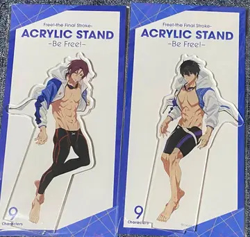 Free! 마츠오카 린 나나세 하루카 아크릴 스탠드 세트