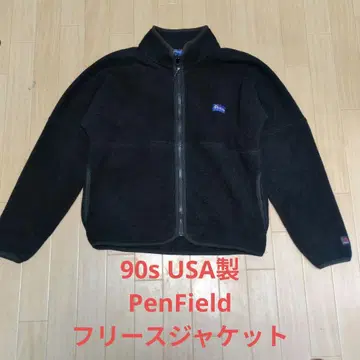 90s PenField USA제 플리스 자켓 블랙