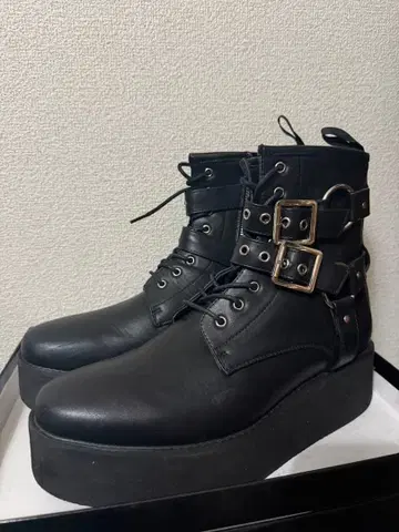 통굽 부츠 남성용