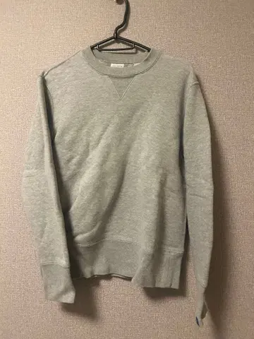 LOOPWHEELER 그레이 스웨트 셔츠 S