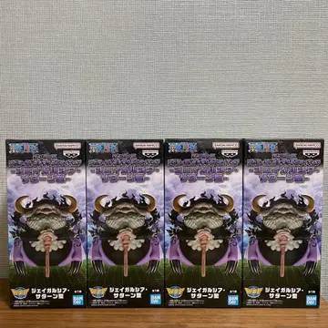 원피스 메가 월드 컬렉터블 피규어 제이 가르시아 새턴 성 4점