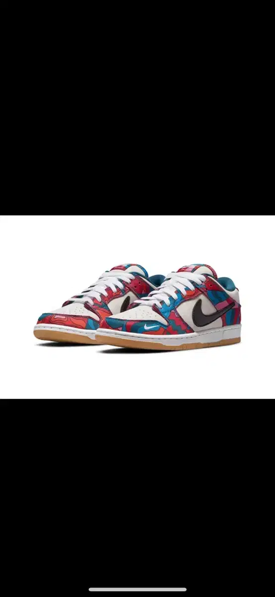 (270) Nike x Parra SB Dunk Low Pro Abstract Art
