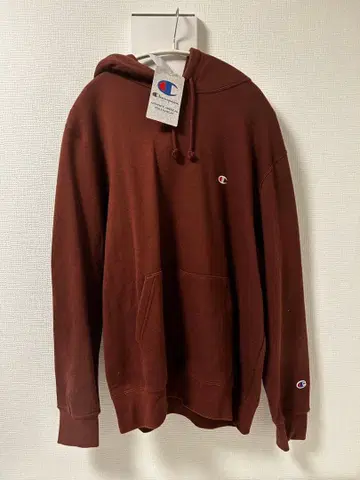 새상품 Champion 브라운 XL 후드티