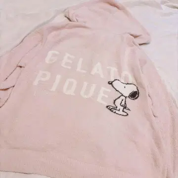 젤라또피케 gelatopique 스누피 콜라보 집업 후드티