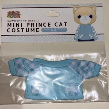 우타프리 미니 프린스 캣 코스튬 깅엄 체크 아쿠아