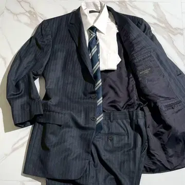 수트 제냐 원단 셋업 이탈리아제 고급스러움 XL 상당 남성용 비즈니스