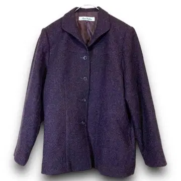 Pearl Fashion 펄 패션 LL 보라색 자켓 가벼운