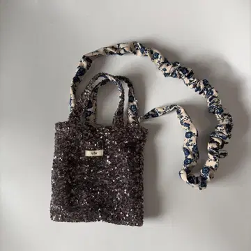 Uhr 미니 숄더백 실버