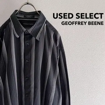 구제 의류 1990s 'GEOFFREY BEENE' 스트라이프 셔츠