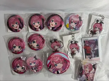 E SecretParty 니지산지 쿠라모치 메루토 캔뱃지 세트