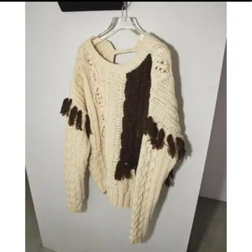 [ 새상품급 ] TODAYFUL Patchwork Hand Knit