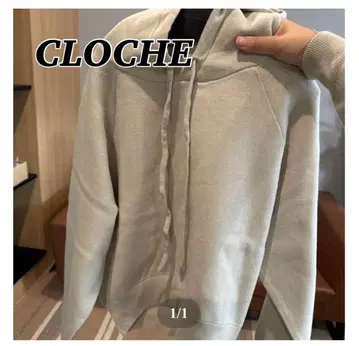 미사용품 CLOCHE 후디 모찌모찌 니트 풀오버 Mal.레레레님