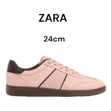 ZARA 핑크 스니커즈 24cm