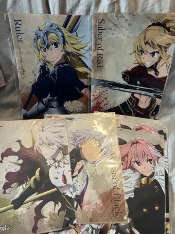 Fate Apocrypha 로손 클리어 파일 세트