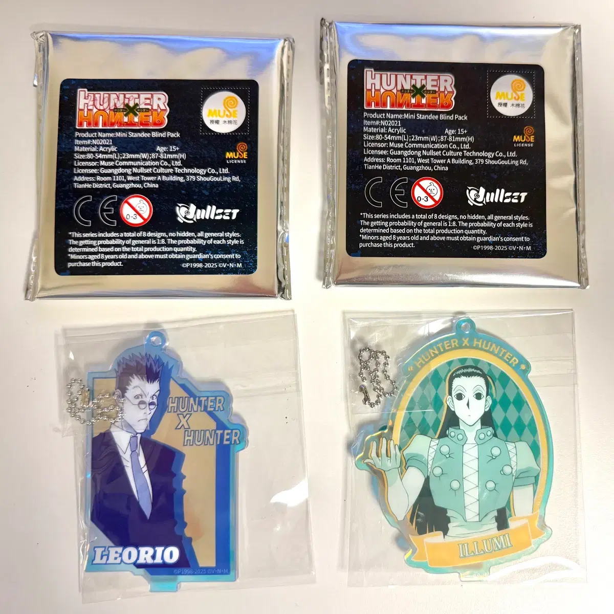 Hunter x Hunter Acrylic Stand Keyring