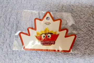 오사카 만박 캐나다 파빌리온 한정판 마그넷 타입 핀 배지 EXPO2025