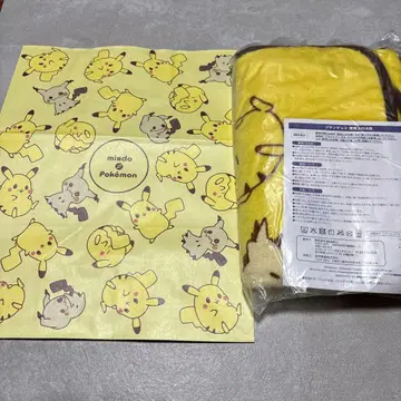 미스터도넛 포켓몬 피카츄 콜라보 담요
