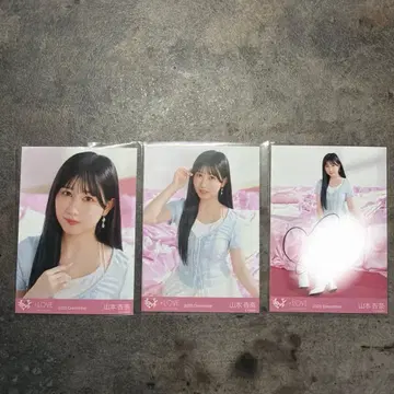 이코러브(=LOVE) 야마모토 안나 브로마이드 컴프 친필 포함