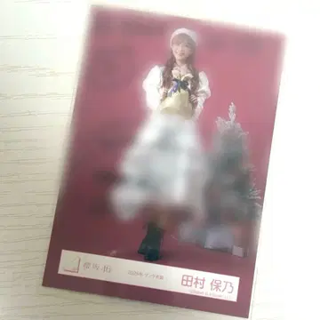 사쿠라자카46 타무라 호노 친필 사인 브로마이드