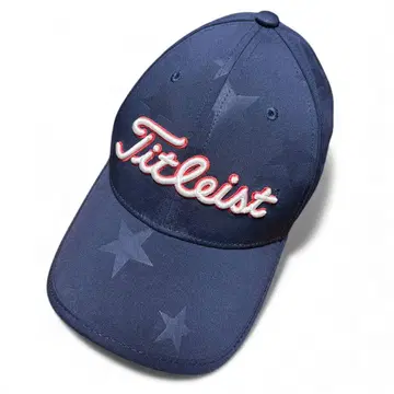 타이틀리스트 네이비 별 패턴 캡 프리 사이즈