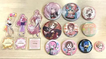 버추얼 싱거 아크릴 스탠드 캔뱃지 묶음 판매