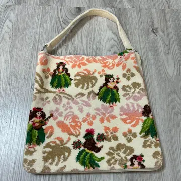 페이러 마나마나 원 핸들 핑크 화이트 하와이안