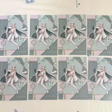 아이나나 벌스데이 스토어 구매 혜택 비주얼 카드 유우 8장