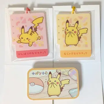 포켓몬 십포케십색 피카츄 아크릴 키링 미니 캔