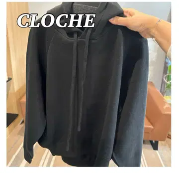 미사용품 CLOCHE 후디 모찌모찌 니트 풀오버 Mal.레레레 씨