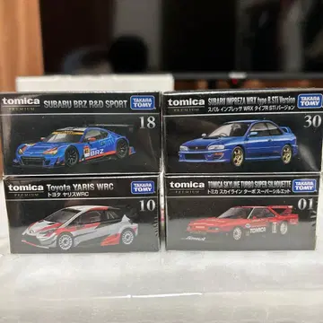 [ 미개봉 새상품급 ] 토미카 프리미엄 4대 세트