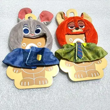 세트 주토피아 봉제 인형 코스튬 판초 유니베어시티