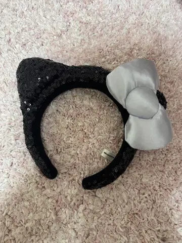 USJ 키티 스팽글 머리띠