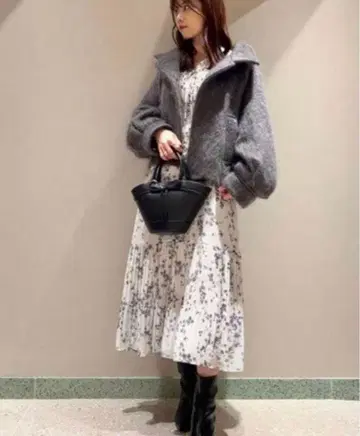 snidel 꽃무늬 원피스