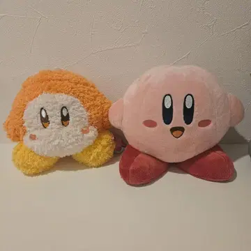 커비와 와돌디 봉제 인형 세트